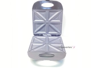 sandwichera quigg sa-3093aqs
