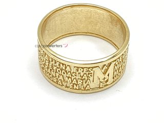 anillo oro 18k