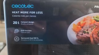 Microondas Cecotec Proclean 2110 nuevo