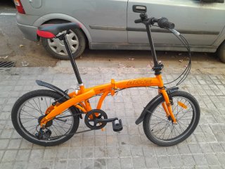 Bicicleta plegable 20"