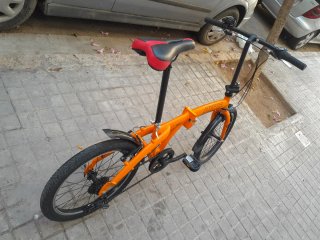 Bicicleta plegable 20"