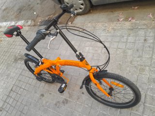 Bicicleta plegable 20"