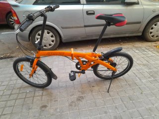 Bicicleta plegable 20"