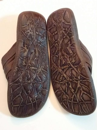 Chanclas de piel Talla 44
