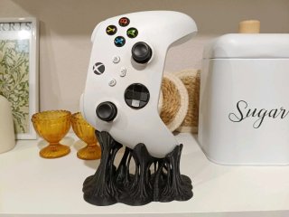 Soporte Mando Xbox Efecto Chicle Rosa