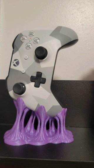 Soporte Mando Xbox Efecto Chicle Rosa
