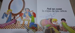 Así se cose ropa de niños