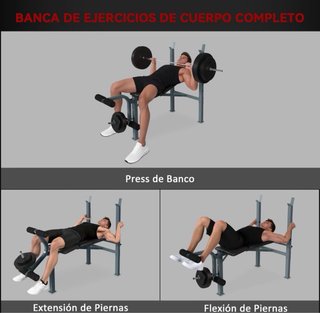 Banco de musculación ajustable