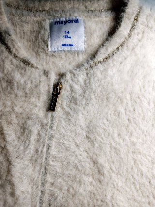 Cárdigan Mayoral Crema Talla 14