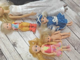 Barbie Ken Novios y 4 Niños Muñecos