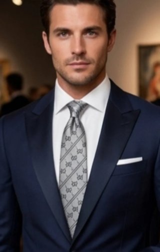 Corbata De Seda Gucci GG Icónico Monograma.