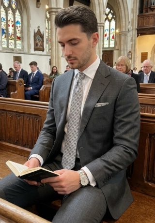 Corbata De Seda Gucci GG Icónico Monograma.