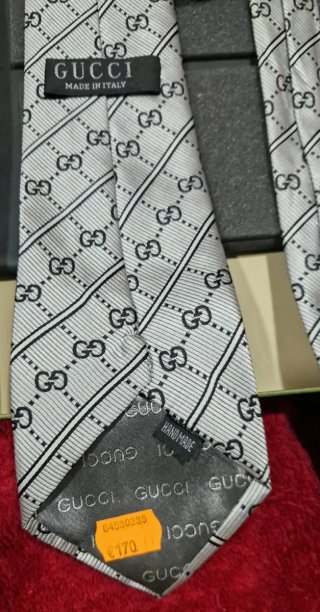 Corbata De Seda Gucci GG Icónico Monograma.