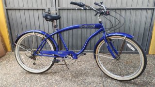 Bicicleta Cruiser Hood Bikes Azul