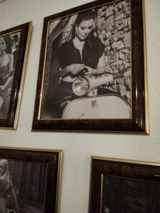Conjunto 5 Reproducciones Fotos Antiguas Vespa