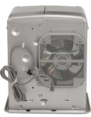 Estufa electrónica de parafina Qlima, plata