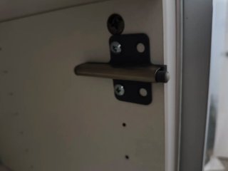 Estantería Besta Ikea Blanca y Transparente