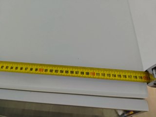 Estantería Besta Ikea Blanca y Transparente