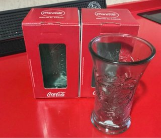 Vasos Coca-Cola Vintage Cristal