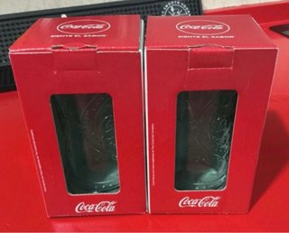 Vasos Coca-Cola Vintage Cristal