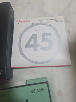 Cuerdas Bajo Fender Super 7250's 45-100