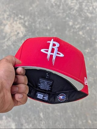 Gorra New Era Roja Houston Rockets
