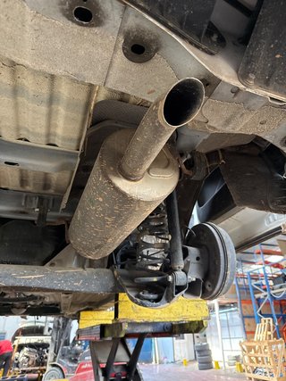 TUBO ESCAPE TRASERO Ford Transit Courier (C4A)(2013->)