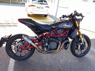 Escape RACEFIT GROWLER TITANIO  Indian FTR 1200