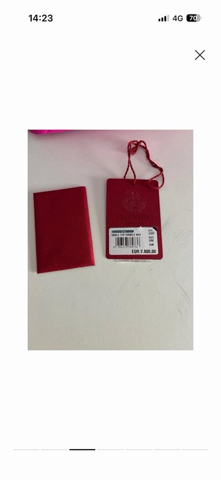 Borsa Valentino Fucsia Rockstud