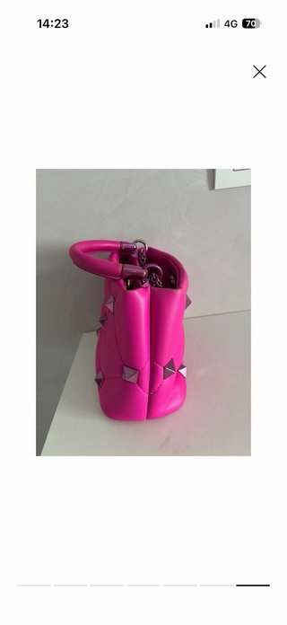 Borsa Valentino Fucsia Rockstud