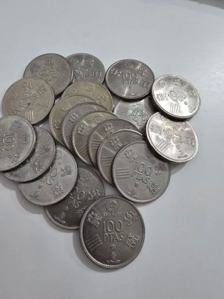 100 Pesetas España 1982 Monedas