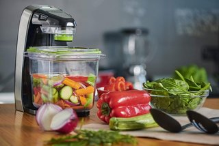 FoodSaver Inox Negra Envasadora Vacío