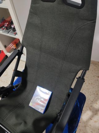 Sillón Gamer Simulador + Volante Logitech