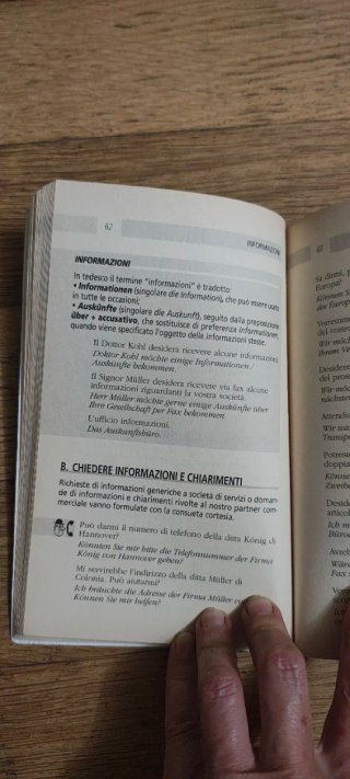 Il tedesco in ufficio, al telefono, di persona ...