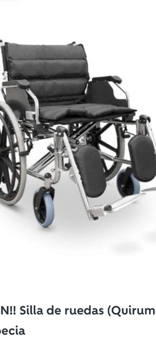 Silla de ruedas XL