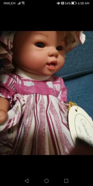 Muñeca Carmen González de Porcelana