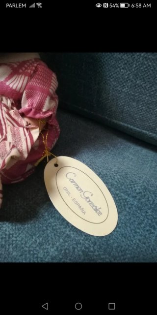 Muñeca Carmen González de Porcelana