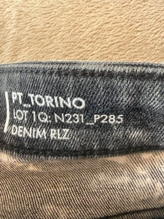 Jeans PT Torino effetto bleached