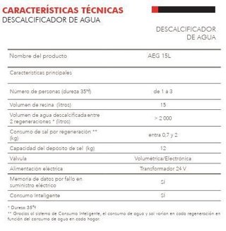 DESCALCIFICADOR  15L AEG