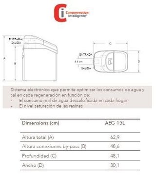 DESCALCIFICADOR  15L AEG