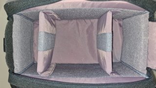 Borsa fotografica APINAR nera con tracolla