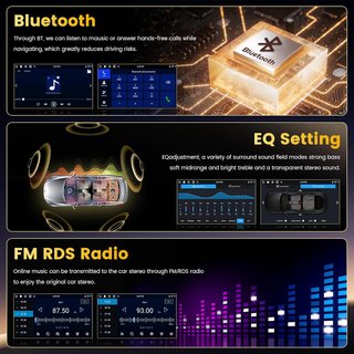FULUKU 4+64G AutoRadio 9'' Android Seat Leon MK2