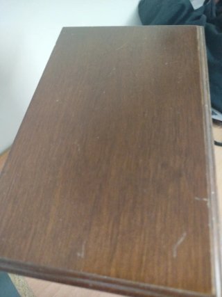 Joyero Madera Musical Puerta Cristal