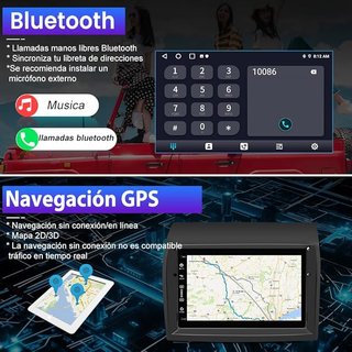 Hexinex Android 13 2+64GB AutoRadio 7'' Fiat