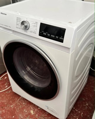 Lavasecadora Hisense 9/6 kg Pure Steam