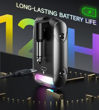 MAILANGSHI Audio inalámbrico Guitarra 70m RGB 12h