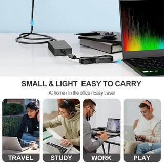 NEGSAIY Cargador 120W 20V 6A 4.5x3.0mm MSI GF63