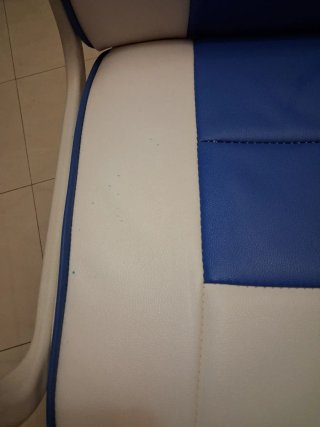 Silla Gaming DRW Blanca y Azul