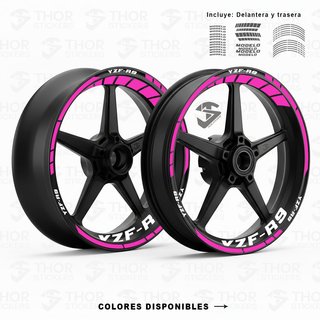 Pegatinas llantas Yamaha YZF-R9