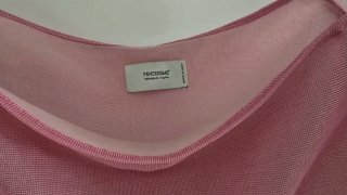 Maglia Fendissime rosa lurex taglia unica